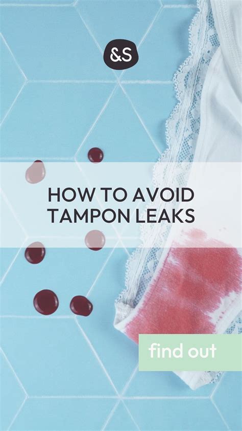 does tampon leak|How to Deal with Leaky Tampons